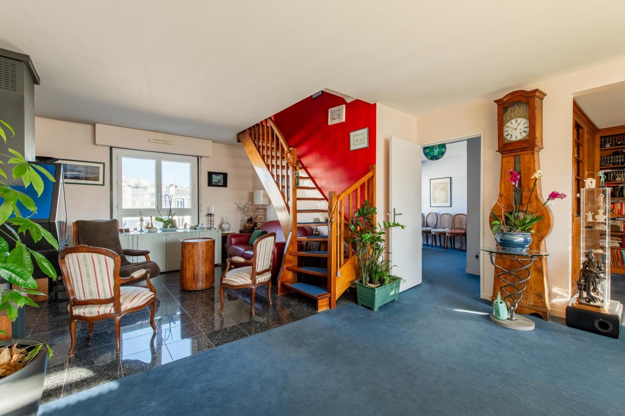 120 Grenelle - Spacieux Duplex Avec Vue Sur La Tour Eiffel * Parijs