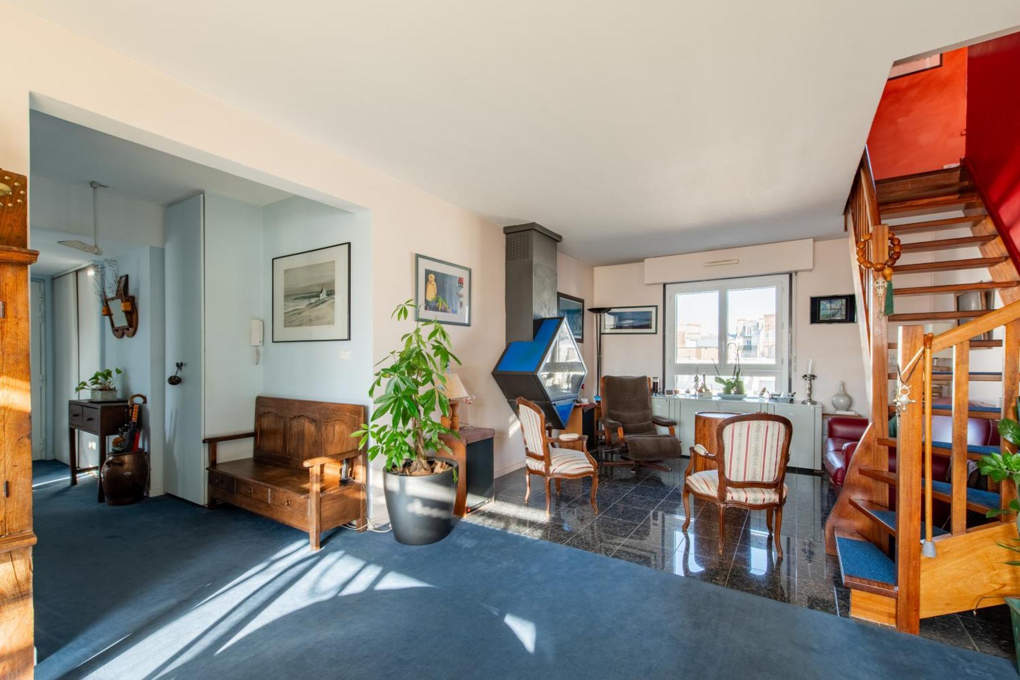 120 Grenelle - Spacieux Duplex Avec Vue Sur La Tour Eiffel Appartement Parijs